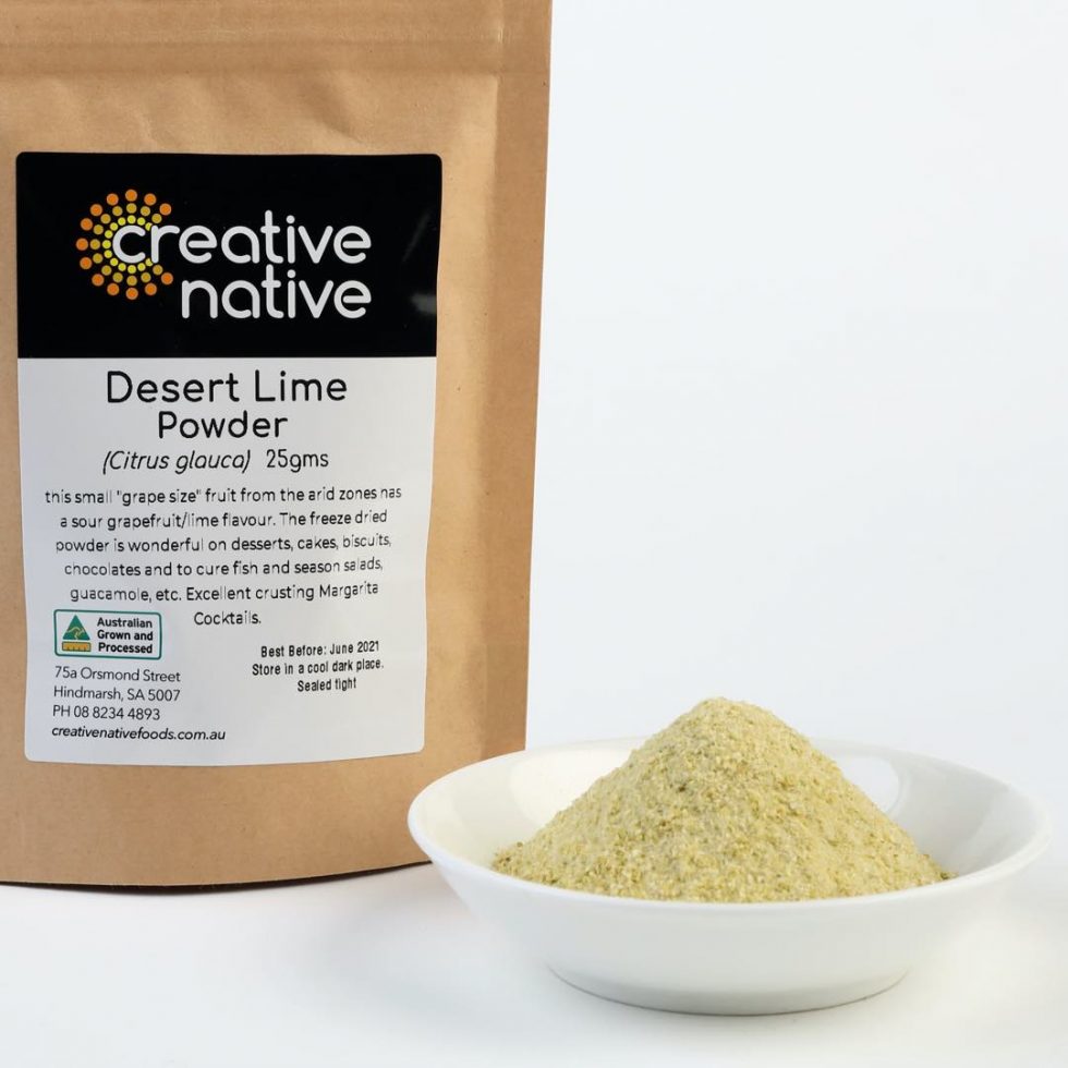 Desert Lime Powder Freeze Dried 25g Creative Native Foods