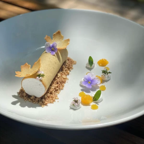Honey and Geraldton Wax Tuille with Coconut, Pineapple and Mango - User Picture - Sarah Jones