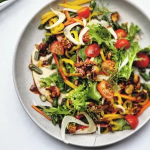 Bush Tomato Balsamic Salad – Dear Coffee Cafe | Creative Native Foods